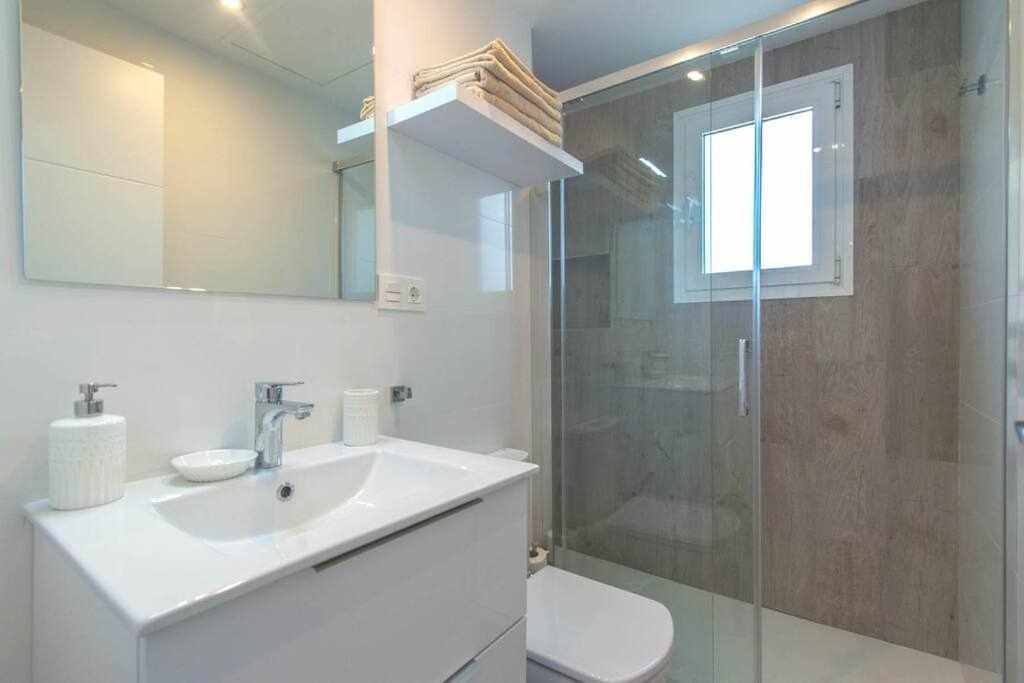 Casablanca 3 Apartamento Con Vistas Al Mar フエンヒロラ エクステリア 写真